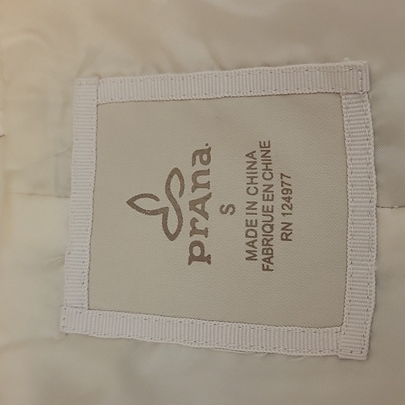 PRANA LIGHTLY QUILTED ZIP JACKET....SZ SMALL - Picture 12 of 15